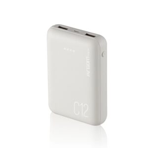 ARGOM POWER BANK ARGOM C12 12000 MAH BLANCO