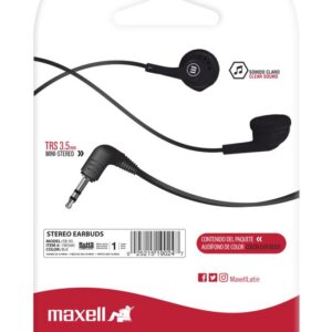 Audífono estéreo básicos de botón