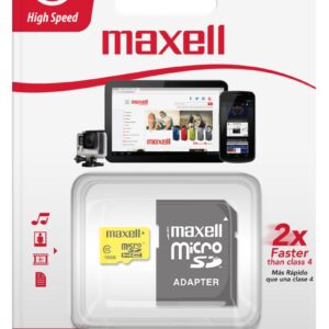 Memoria MicroSD 16 GB Flash Media Secure TRANSFLASH con adaptador SD