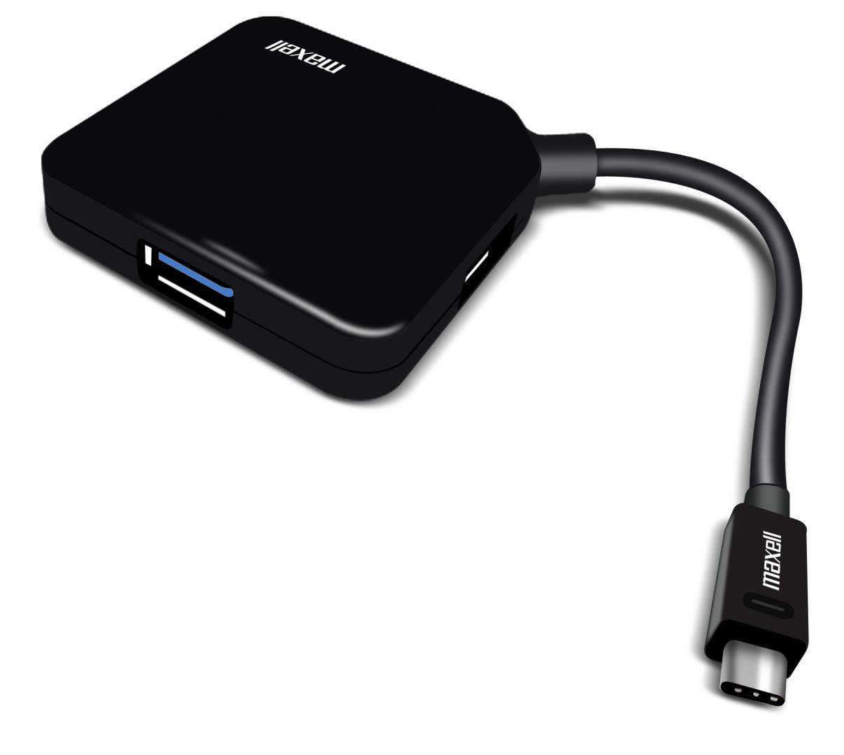 Hub de 4 puertos USB con entrada Tipo C ¡Un conector para múltiples funciones! - Imagen 2