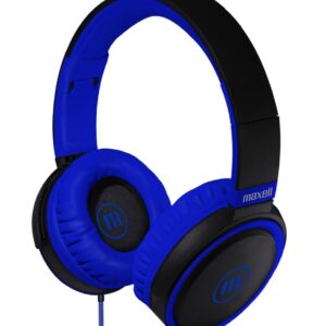 Audífonos de copa completa con micrófono de bajos profundos