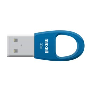 Memoria USB Key 32GB, diseño tipo llavero sin tapa que te permite colocarlo junto a tus llaves o colgantes